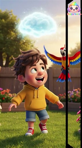 "Arman and the Talking Parrot’s Magical Sky Ride 🌈🦜 | Heartwarming 3D Animated Story"