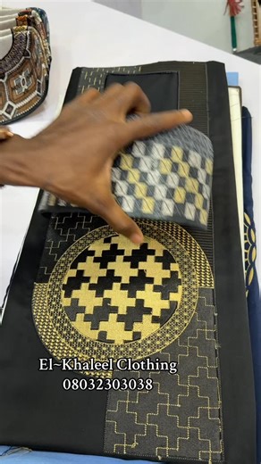 2.1K reactions · 74 shares | Monogram Designs #babbanriga with befitting Tangaran caps || 08032303038 | El_Khaleel Clothings | Facebook