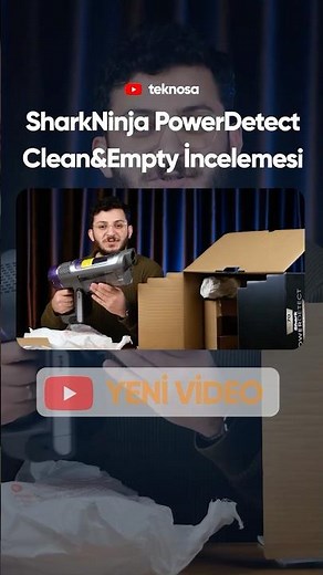 Ev Temizliğinde Yeni Konfor: Shark Power Detect Clean & Empty İncelemesi