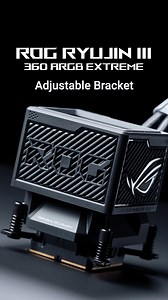 This cooler’s got your rig feeling some kind of way.​ ❄️Stay crisply cool with the #ROG Ryujin III ARGB Extreme—engineered to crush thermal limits and optimize your Intel® Core™ Ultra Processors. With its sleek adjustable bracket, it’s all about thermal performance and style.​  https://rog.gg/RyujinExtreme​ #ROGAIOCOOLER | ASUS Republic of Gamers | Facebook