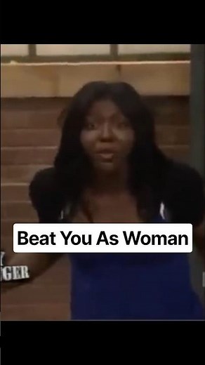 I'll beat you like a woman and I'll beat you like a man ! #jerryspringer #shorts