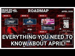 DEAD BY DAYLIGHT APRIL 2026 ROADMAP! SONGKRAN COLLECTION! 2v8 RETURNS! GRIMOIRE AND MORE!