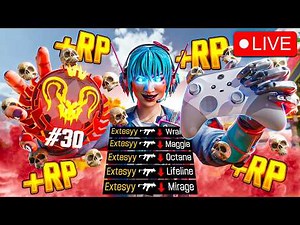 🔴LIVE Season 28 Predator Ranked Grind! 🔴 Going For Top 50 Pred Apex Legends