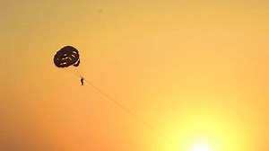 Thrilling Paragliding Experience Sunset During Vibrant Stock Footage Video (100% Royalty-free) 3722615313 | Shutterstock