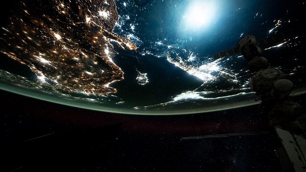Astronaut Captures Meteor Exploding Above Earth