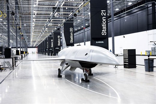 High-speed combat drone production starts at new US Anduril plant in days