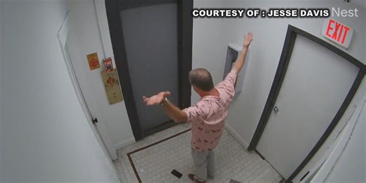‘Without that elevator, I cannot operate full time’: Security cam footage shows man damaging elevator in Trust Building; one business temporarily closes