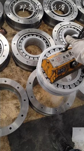 Liquid nitrogen freezing assembly bearing