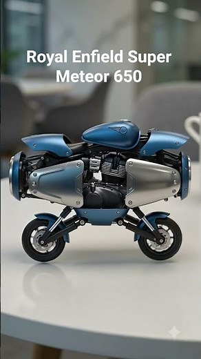 Royal Enfield Super Meteor 650 — cruiser comfort fused with powerful mechanical elegance. ⚙️🔥🏍️