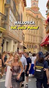 Palma de Mallorca🌴🏖️island❤️Wahnsinn! So voll ist es Mitte September in Palma #mallorca #travel