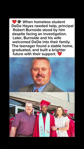A Principal Who Became a Father ❤️#Inspiration #Kindness #Education #Family #Graduation #Humanity