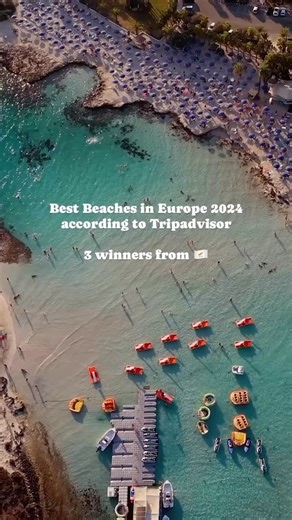 34K views · 32 reactions | 3 beaches in Cyprus made @tripadvisor’s list of “ Best Beaches in Europe” for 2024! 冀 Out of the list of 25 beaches here’s where they ranked: 07: Nissi Beach ️ 15: Fig Tree Bay ️ 18: Makronissos Beach ⛱️ Have you been to any of these beaches in Cyprus? : @cyprus 푴풖풔풊풄 풄풉풂풏품풆풅 풃풚 푮푪푻 #Cyprus #TripAdvisor #BestBeaches #Europe | Greek City Times | Facebook