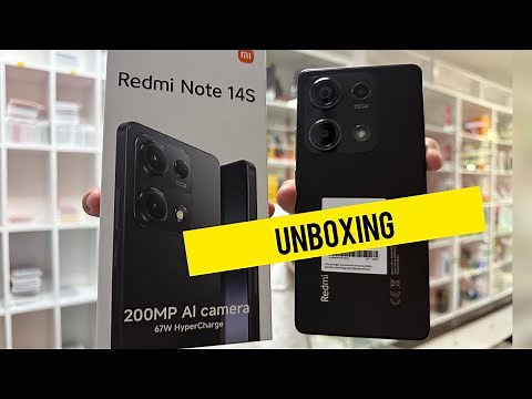 XIAOMI REDMI NOTE 14S [ unboxing ] VALE LA PENA COMPRARLO?
