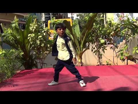 Children's Day Solo Dance Competition Sai Varshith of UKG First Prize Winner