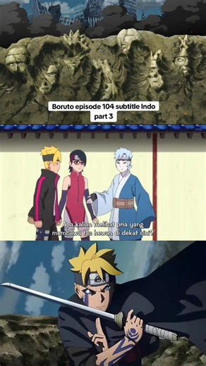 Boruto episode 104 subtitle Indonesia part 3 #boruto #naruto #momoshiki #borutoepisode104 #borutonarutonextgeneration #fyp