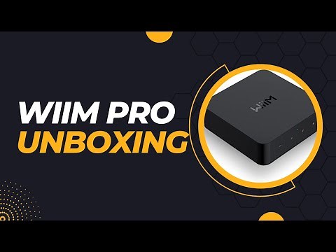 Unboxing and setup of the WiiM Pro Hi Res streamer