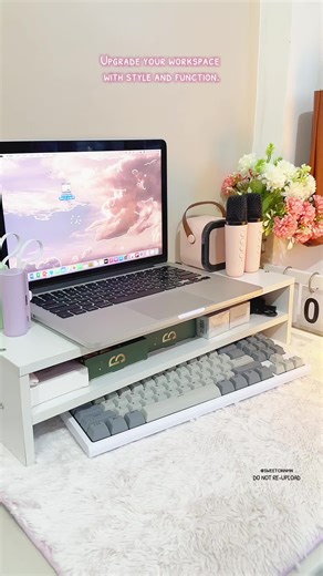Elevate your workspace with the Clover Wooden Monitor Stand 🌟 Ergonomic, stylish, and perfect for an organized desk! #WorkSmart #DeskGoals #MonitorStand #Desk #LaptopStand #monitorstand