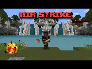 Airstrikes with Command Blocks! (Minecraft Bedrock Tutorial)