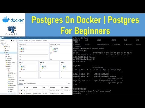 Postgres On Docker | Postgres For Beginners | Postgres Docker Persistent Storage | pgAdmin