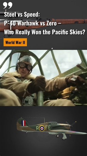 P-40 vs Zero: The Dogfight That Shocked the Pacific War! 🐯✈️