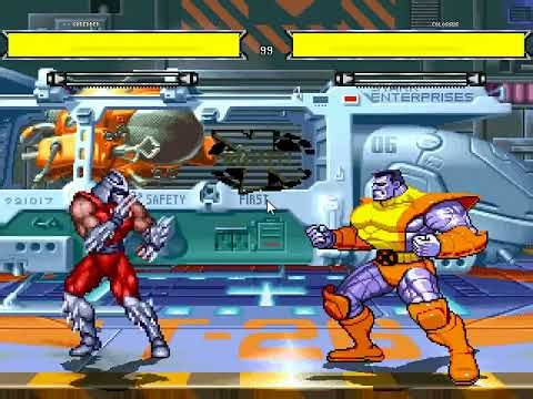 TMNT vs X-Men. comic's clash Game play