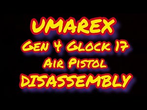 Umarex Glock 17 Gen 4 air pistol disassembly video