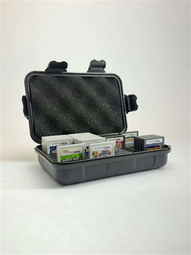 Protective Carrying Case for Nintendo DS & 3DS Games | SENAC LLC | Holds 56 Games | Flexible Safe Travel Ready Storage - Etsy