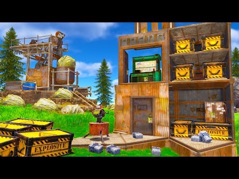 i found a decaying sulfur quarry base...