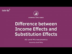 Income and Substitution Effects