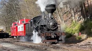 130K views · 4K reactions | Last week Heisler No. 6 returned the Castaway Cabooses from Cass to Durbin ahead of the upcoming season. Learn more about the Castaway experience here: https://mountainrailwv.com/train-rides/castaway-caboose/ | Cass Scenic Railroad | Facebook