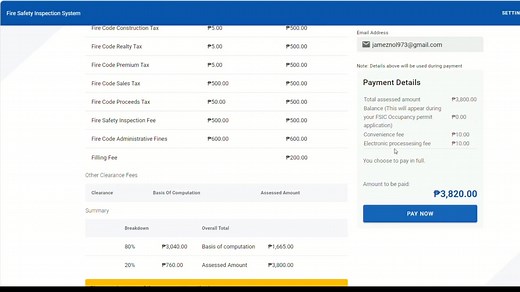 FSIC for your BUSINESS Fire Safety Inspection Certificate A Prerequisite of the Issuance of Business Permit Step 1 : REGISTER 1. Create your account. Visit fsis.e-bfp.com or scan the QR Code below. 2. Fill-up all necessary information and click "create account". 3. Check your e-mail for account validation. Step 2 : APPLY 1. Once registered, log in to your account. Click "APPLY NOW" and select the type of application you need. 2. Fill-up all necessary information 3. Upload the requirement needed