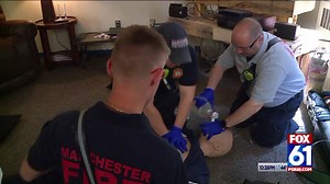 Proud To Serve: Manchester Fire Department “pit crew” CPR training