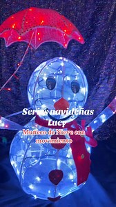 Muñeco de nieve chico y grande estamos en CDMX | Series Navideñas Lucy