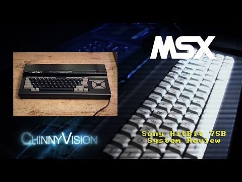ChinnyVision - Ep 83 - Sony HitBit 75B MSX System Review