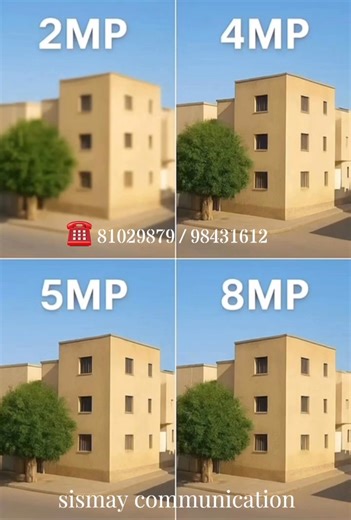 HD Security Camera 2MP vs. 4MP vs. 5MP vs. 8MP Comparison | ☎️ 81029879 / 98431612 for more details | Steven Yong