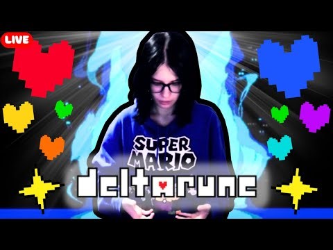 ❤️Let's play ALL the Deltarune Chapters LIVE!💙 Come join me!