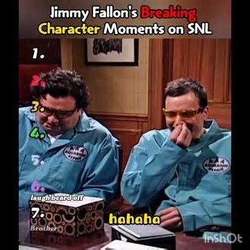 Laugh & Scream: Funny Moments pt. 16 (Jimmy Fallon Breaking Character on SNL 😂)