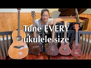 Tune Every Ukulele Size, Soprano, Tenor, Baritone Strings, Disney's Lava Play Along with Tabs