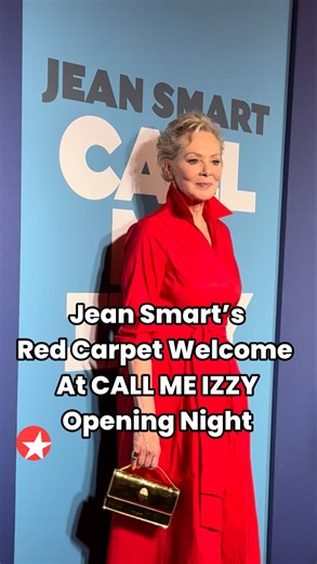 1.8K reactions · 46 comments | Jean Smart returns to Broadway after 25 years in CALL ME IZZY by Jamie Wax. Watch the six-time Emmy Award winner walk the red carpet on her opening night at Studio 54. Tap over to Broadway.com now for tickets to the strictly limited Broadway engagement. | Broadway.com | Facebook