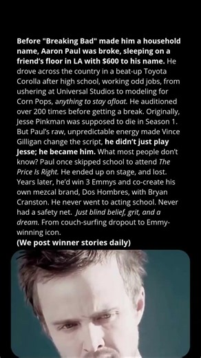 Aaron Paul Was Broke… Until Breaking Bad Changed Everything | Inspiring Success Story ⭐