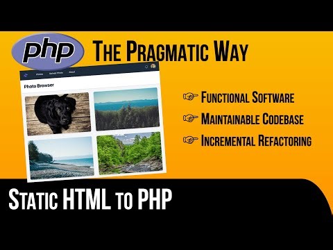 Static HTML to PHP