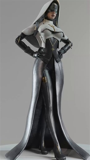 Great game res model by Full Sail Game Art student Rachel Handler. Software Used: ZBrush, Maya, Substance 3D Painter, Blender https://www.artstation.com/artwork/5W1v51 | Full Sail University