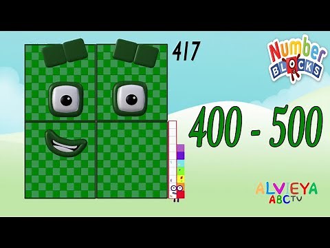 Numberblocks Green 400 will Count up to 500