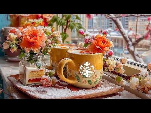 【スタバBGM 広告なし】2月の桜カフェJAZZ 春🌸 集中力・作業用・勉強用・癒やしのピアノ音楽 - Starbucks Sakura Jazz