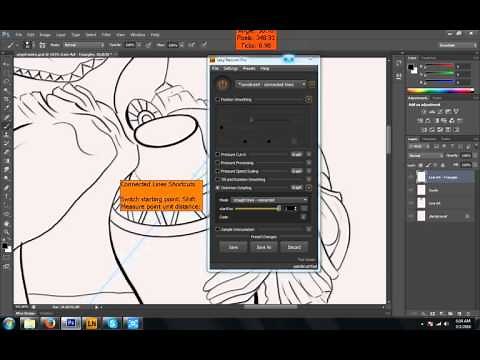 Lazy Nezumi Pro Review with Photoshop Lineart Demonstration