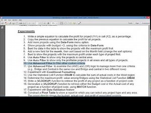 Advanced Excel Functions for Database