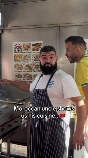 Moroccan Uncle Shows His Cuisine: Fresh Sea Bass & Tortilla 🇲🇦