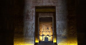 Aswan Egypt Great Abu Simbel Temple of Pharaoh Ramses