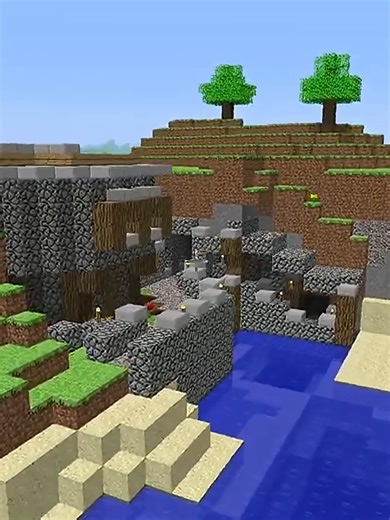 1 minute Minecraft Infdev world tour #Minecraft #OldMinecraft #MinecraftInfdev #ForeverWorld #MinecraftSurvival #MinecraftSeries #MinecraftEvolution