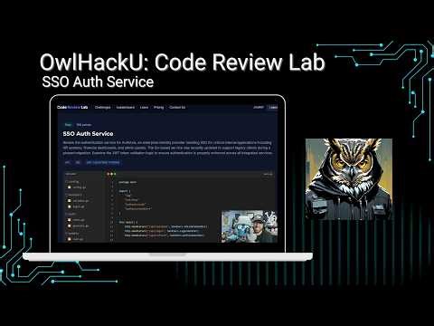 Code Review Lab - SSO Auth Service